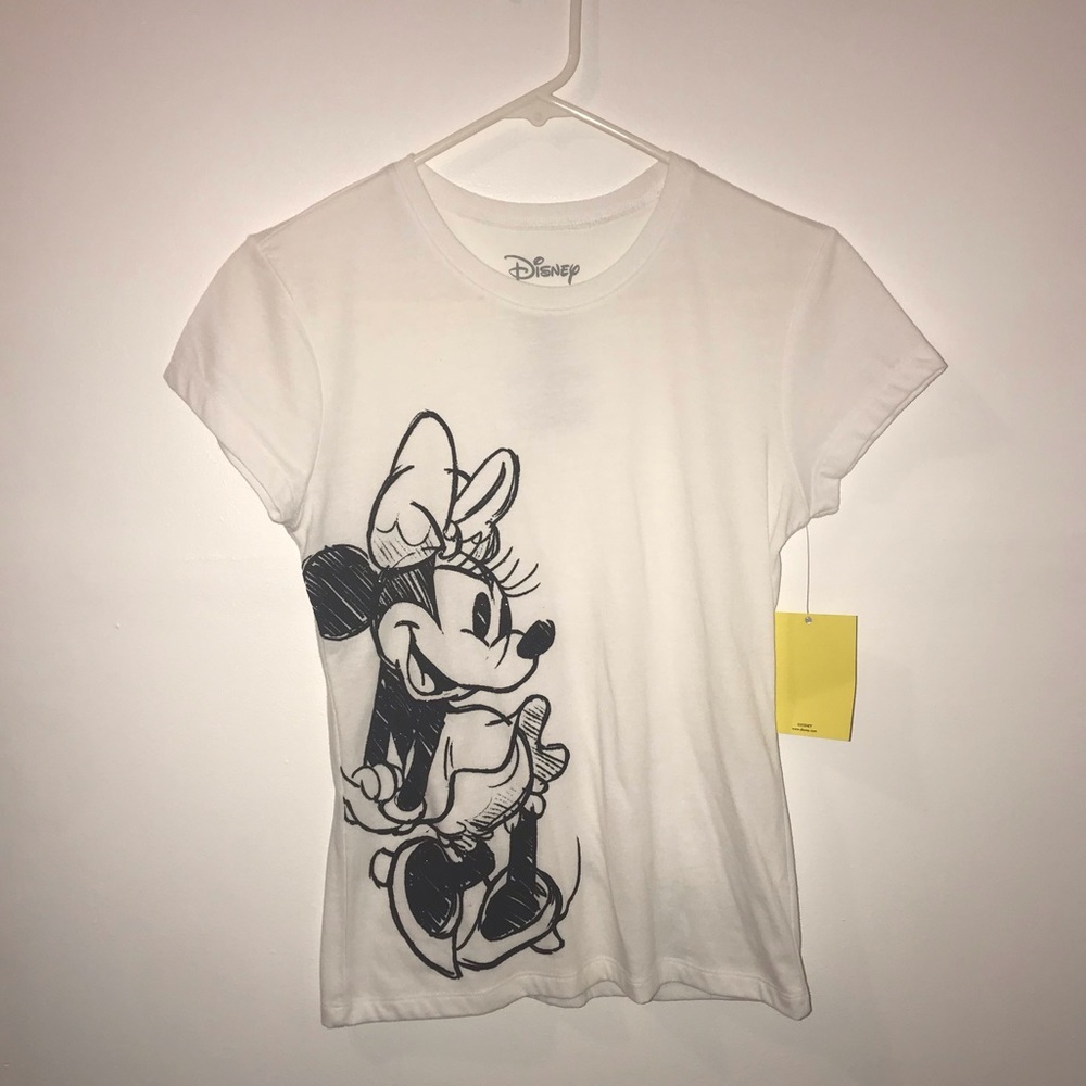 Disney white tee
